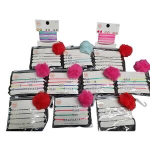 Make Your Own Bracelets (10) & Earring Bracelet Jewelry Set (2) Heart & Unicorn